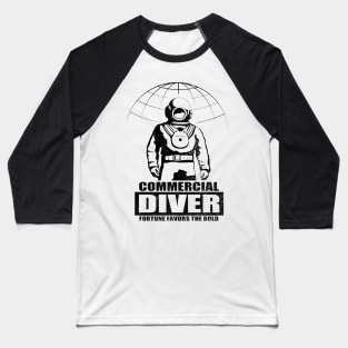 Commercial Diver Baseball T-Shirt